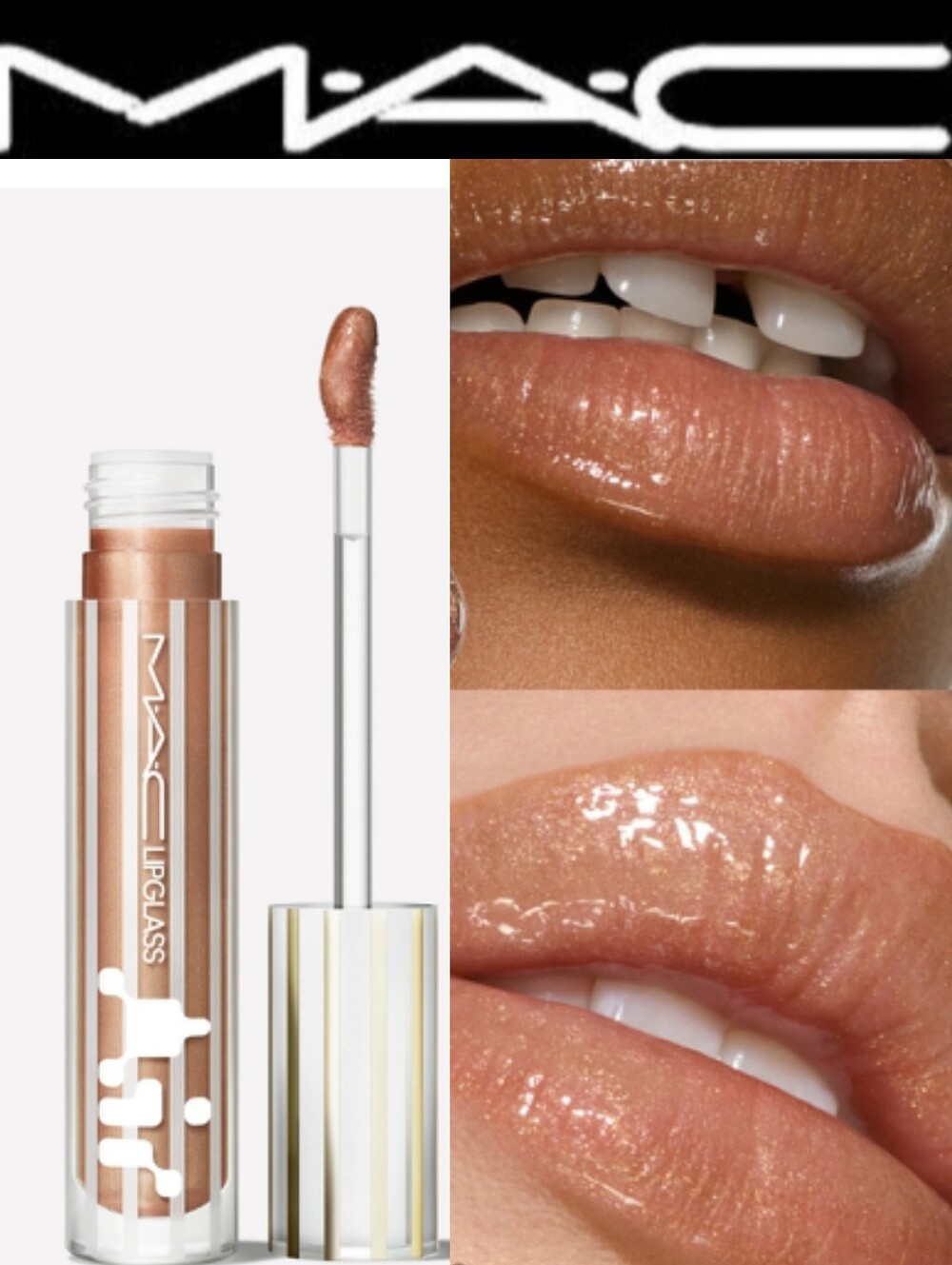 MAC Cosmetics Lipglass Non-Sticky Gloss